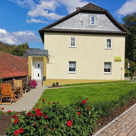 Ferienwohnung Paulinzella 9 Inklusive Parkplatz Und Wlan Esterno foto