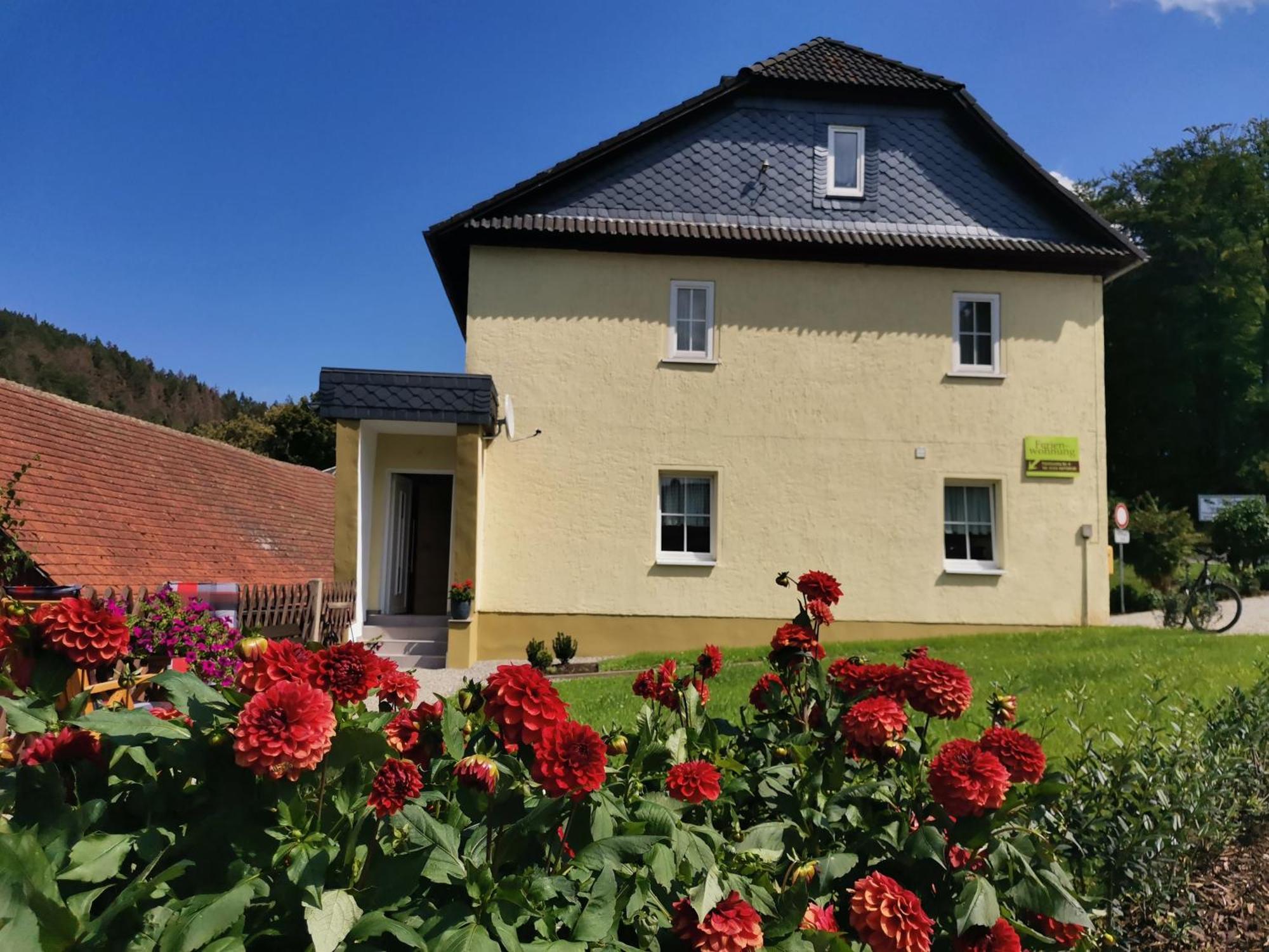 Ferienwohnung Paulinzella 9 Inklusive Parkplatz Und Wlan Esterno foto